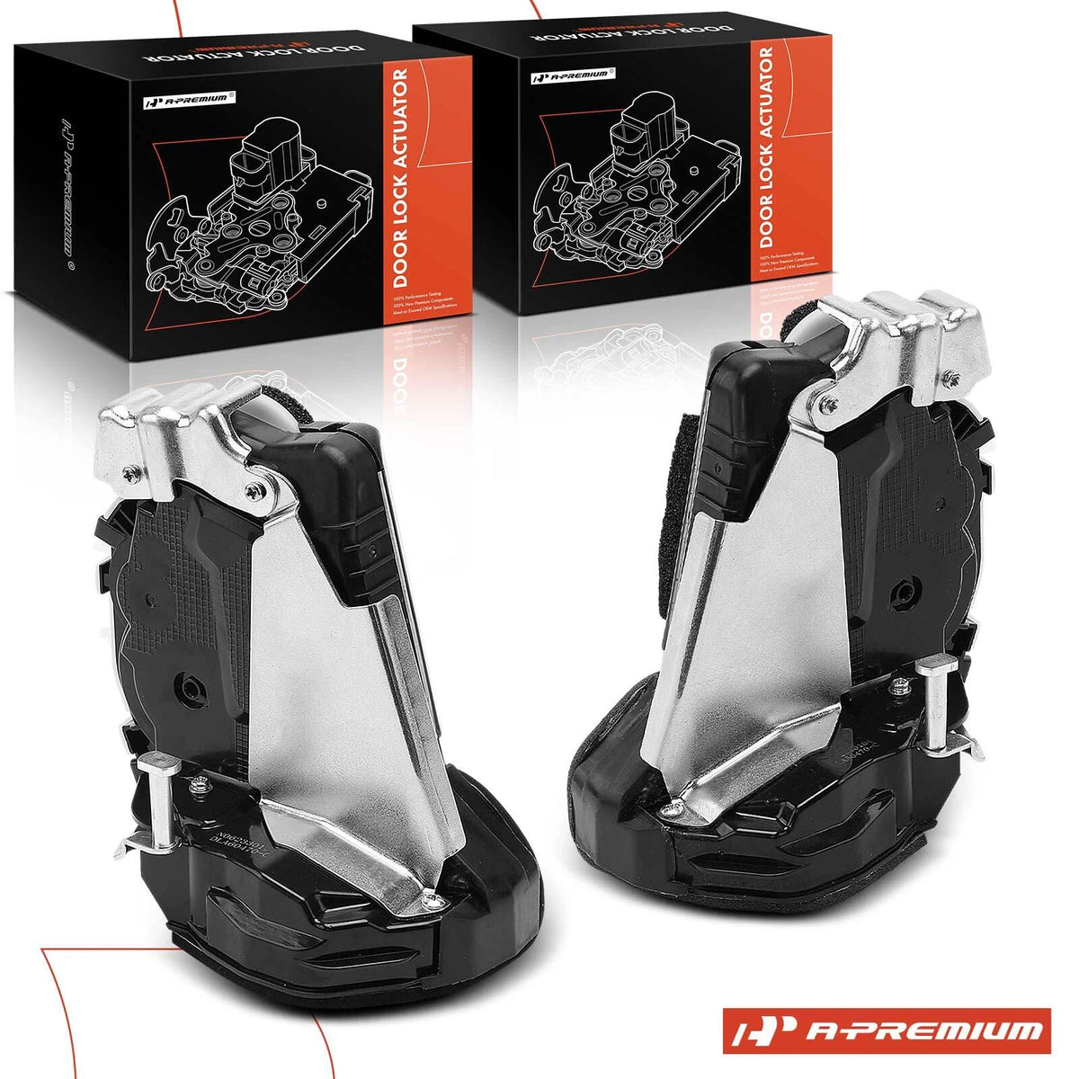 2X Rear Door Lock Actuator for Toyota Prius (2013–2019) 6906047090, 6905047090