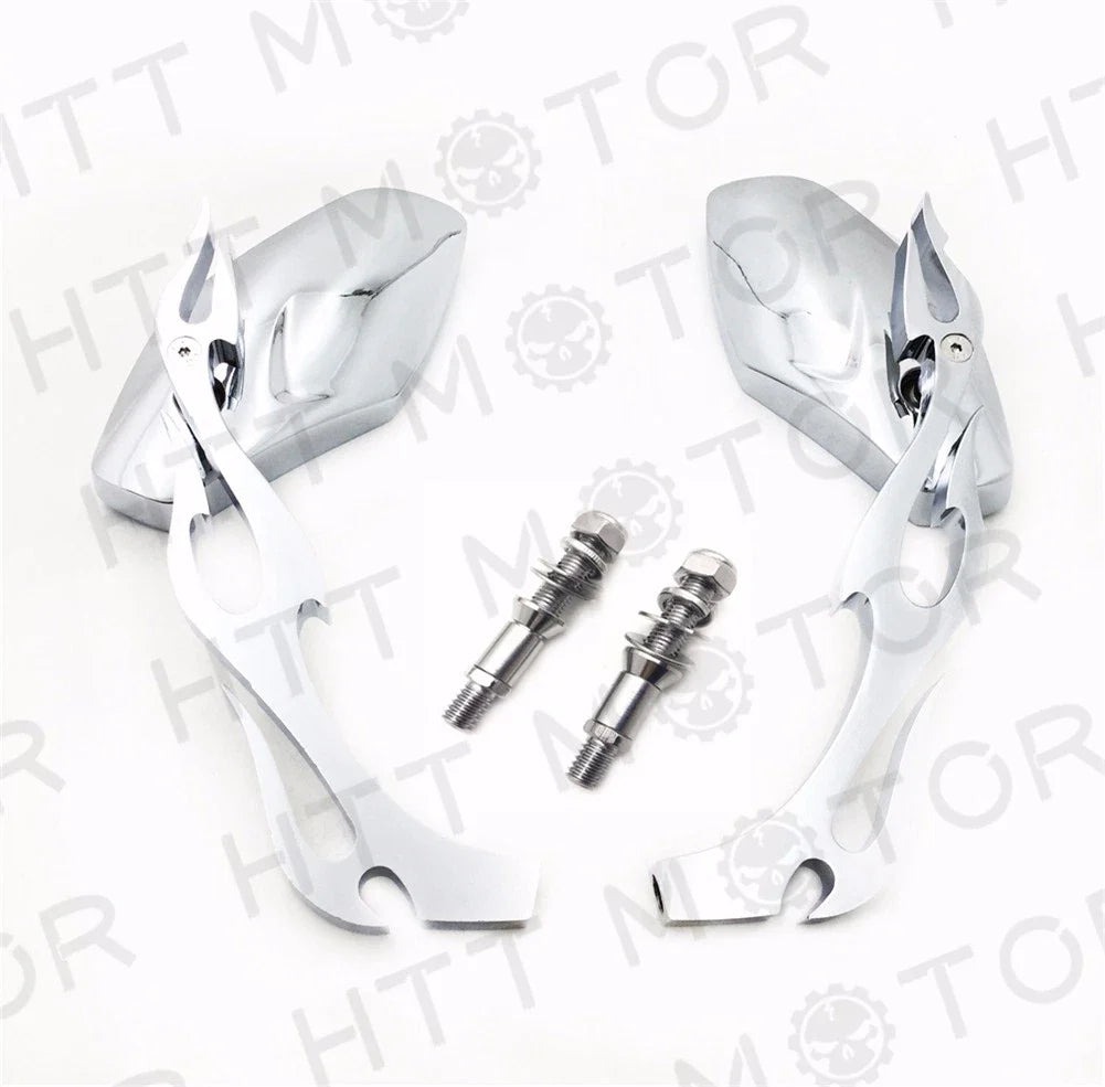Chrome Rear View Mirrors for Harley Davidson Sportster