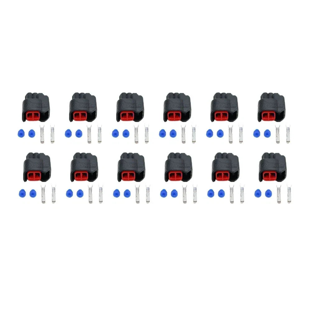 Set of 12 Injector Dynamics EV6/EV14 Terminals for ID/EV6 QFS Injector