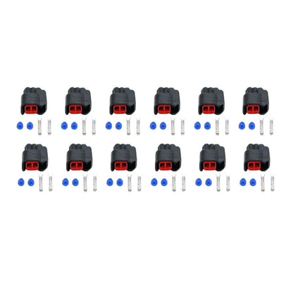 Set of 12 Injector Dynamics EV6/EV14 Terminals for ID/EV6 QFS Injector
