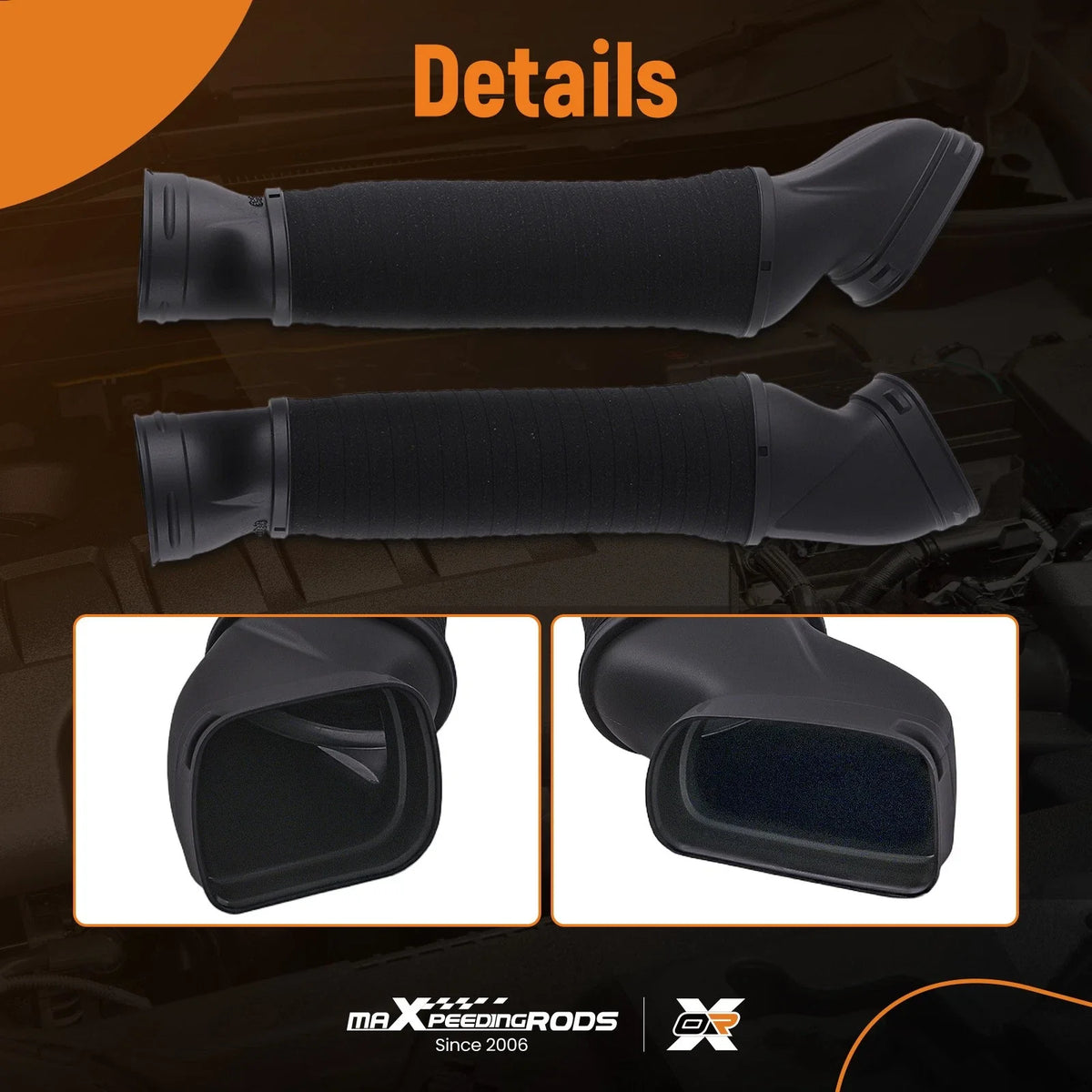 Air Intake Duct Tube Set for Mercedes S500 CL500 (2007–2007)