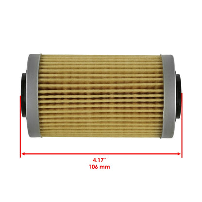 2 Oil Filters w/ O-Rings for Sea-Doo Speedster 200 Twin 4-TEC (2003–2007)
