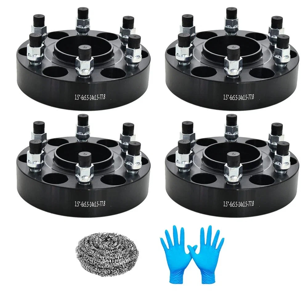 Set of 4 HubCentric Wheel Spacers 1.5" 6x5.5" 6x139.7 for RAM 1500 (2019–2023)
