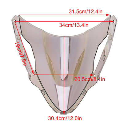 Windshield Windscreen for Kawasaki ZX6R 636 (2024–2026) WIN-K271-WI