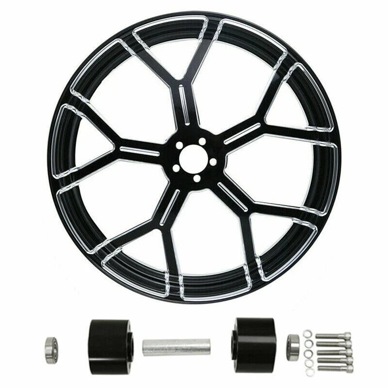 23" Front Wheel Rim for Harley Electra Glide (1997–2021) - Dual Disc Hub