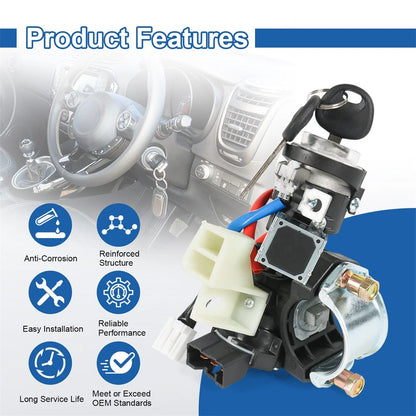 Ignition Lock Switch Assembly for Optima (2011–2015) w/Door Lock Cylinder & Keys