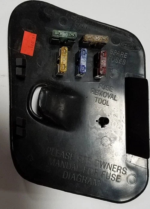 Interior Fuse Door for Lincoln Mark VIII (1993–1996) Black
