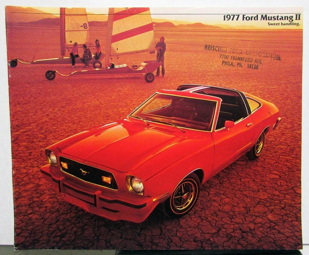 Sales Brochure for Ford Mustang II (1977)