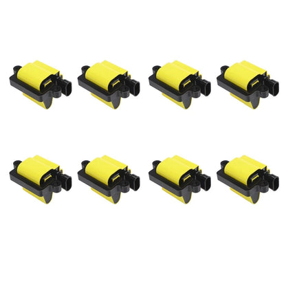 Set of 8 Ignition Coils for Chevy Yukon Suburban Avalanche (1999–2006) 18079399, UF271, 12558693, 12570553, 19355500
