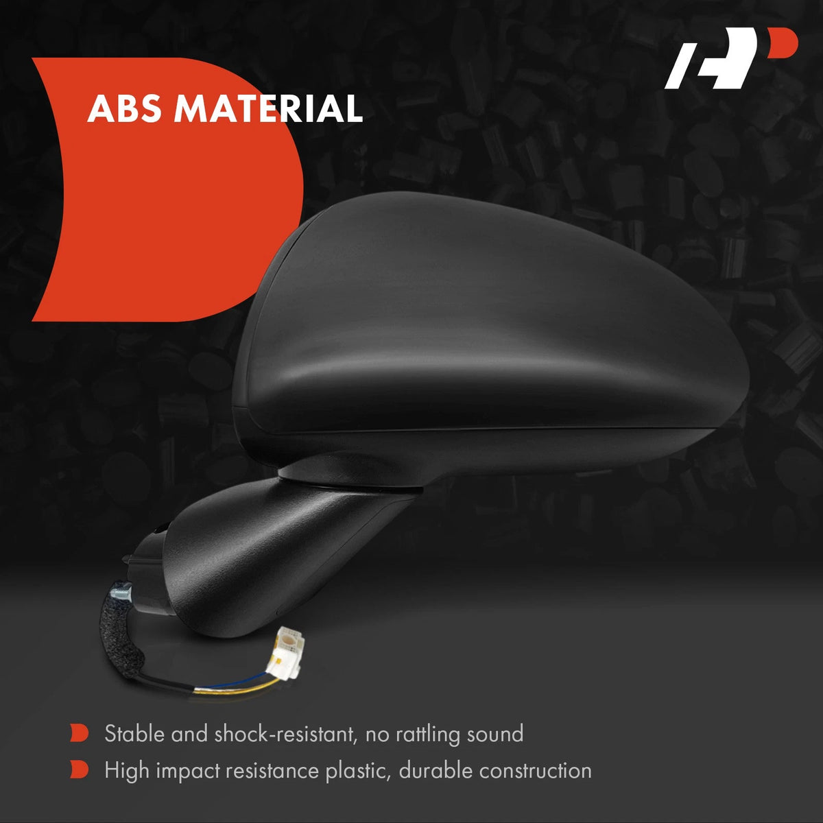 Driver Power Mirror Assembly for Hyundai Sonata (2020–2023) - 87610L0040, HY1320273, Heated, Manual Fold