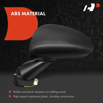 Driver Power Mirror Assembly for Hyundai Sonata (2020–2023) - 87610L0040, HY1320273, Heated, Manual Fold
