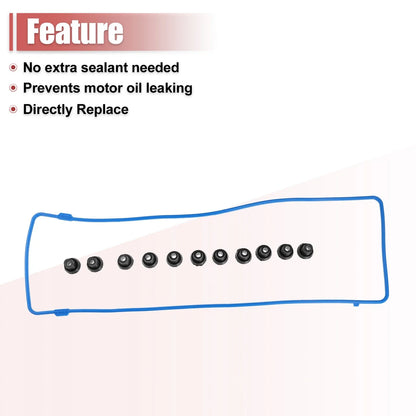 Set of 1 Engine Valve Cover Gasket for Ford Lincoln Mercury (VS50377R)