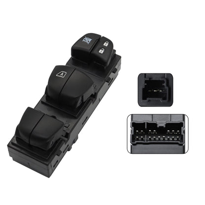 Driver Power Window Control Switch for Nissan Rogue (2014–2018) 25401-3TA5A, 25401-6CA0A, 25401-3SH1A, 25401-6LA0A