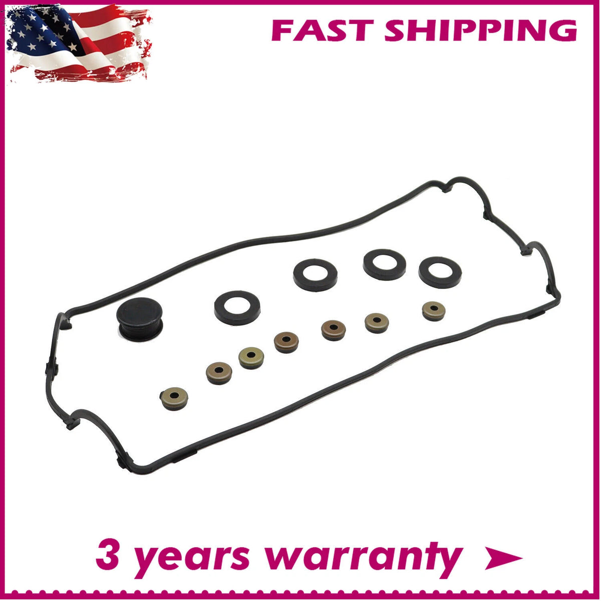 Valve Cover Gasket for Acura Integra 1.8 B18A1 B18B1, Honda CRV 2.0 B20B4 B20Z2