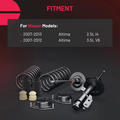 Front and Rear Suspension Kit for Nissan Altima 3.5L (2007–2013)