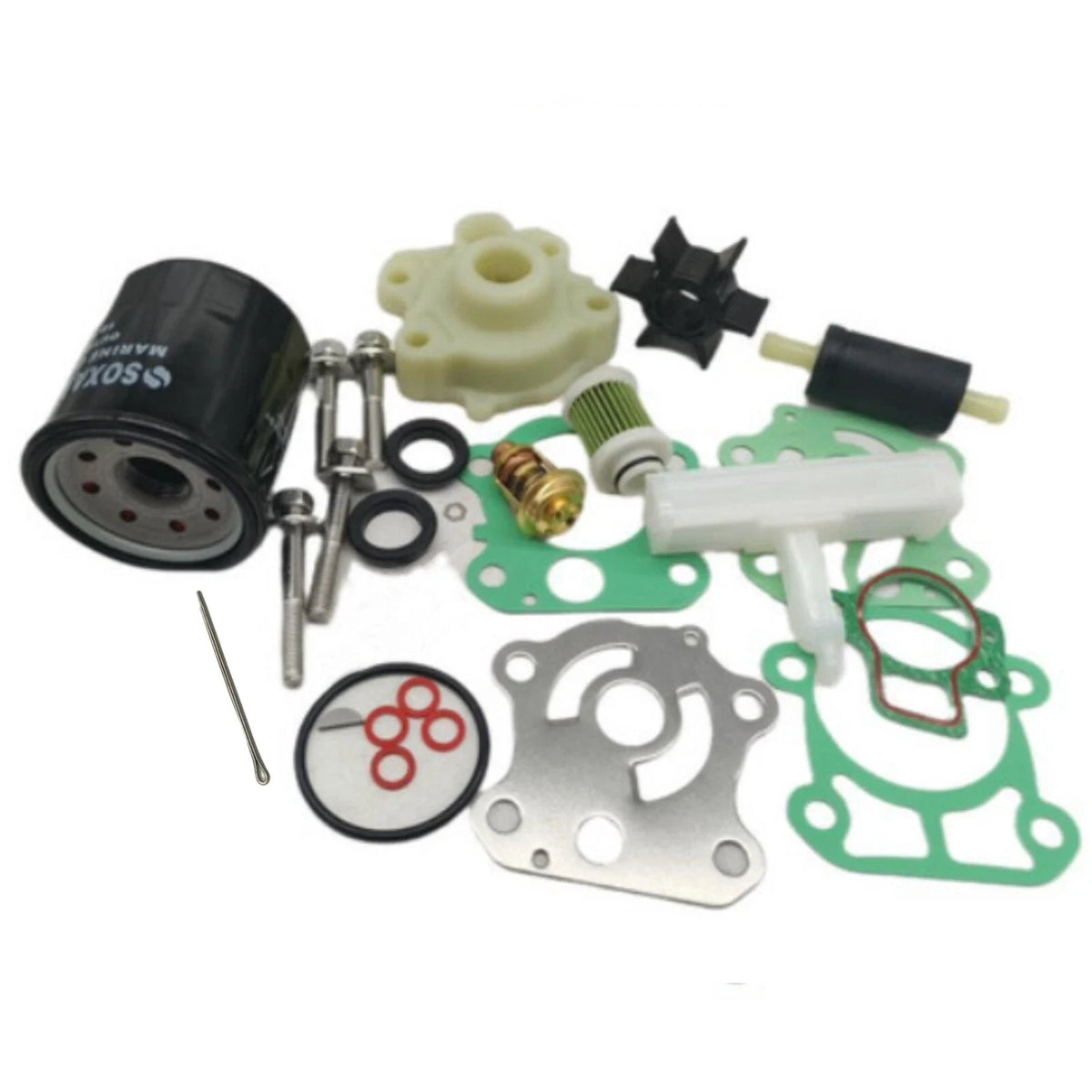 Maintenance Repair Kit for Yamaha 4-Str 50HP 60HP (6H3-W0078-01, 66M-12411-01)