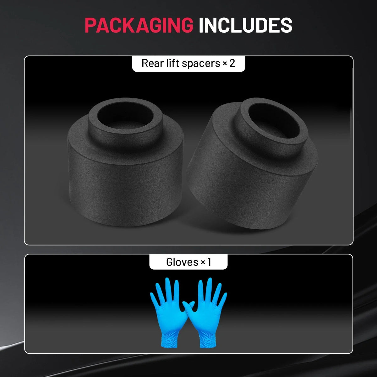 3" Rear Leveling Lift Kit for 2011–2012 Ram 1500 3.7L V6 2WD/4WD