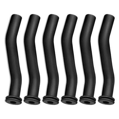 6PCS Rubber Vacuum Hose for John Deere D100 Series (Direct Fit Replacement)