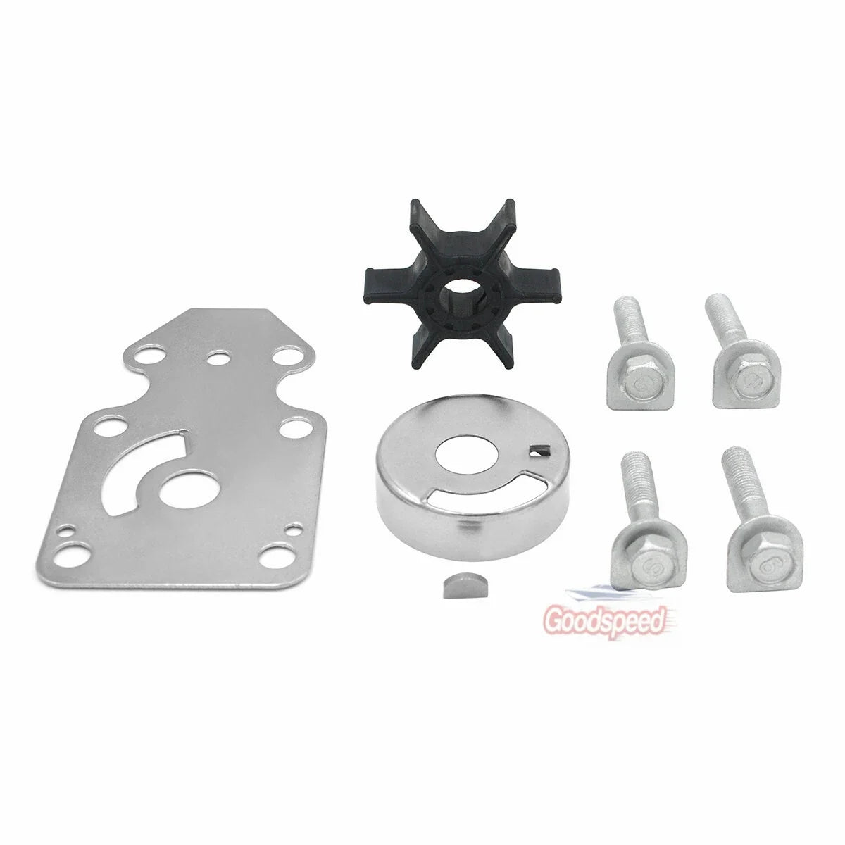 Water Pump Impeller Repair Kit 63V-W0078 for Yamaha 9.9/15 HP (1990–2023)