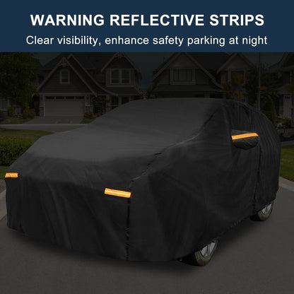 Waterproof Car Cover for Honda Odyssey (2018–2023) with Driver Door Zipper