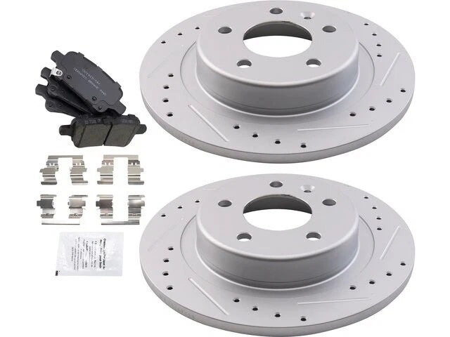 Brake Pad and Rotor Kit for Buick Regal Sportback (2018–2020) 34659CQRH