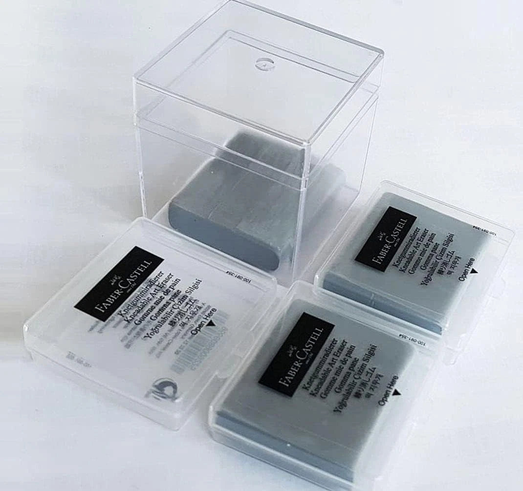 Pack of 3 Faber-Castell Kneadable Art Erasers for