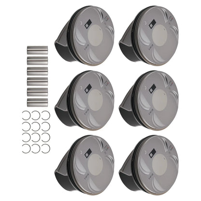 6x Pistons for Jeep Grand Cherokee, Dodge Durango 3.6L V6 (2011–2018)