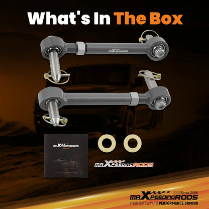 Sway Bar Disconnect Kit for Jeep Wrangler JK (2007–2018) QF81P2, 2.5"-6.0" Lift