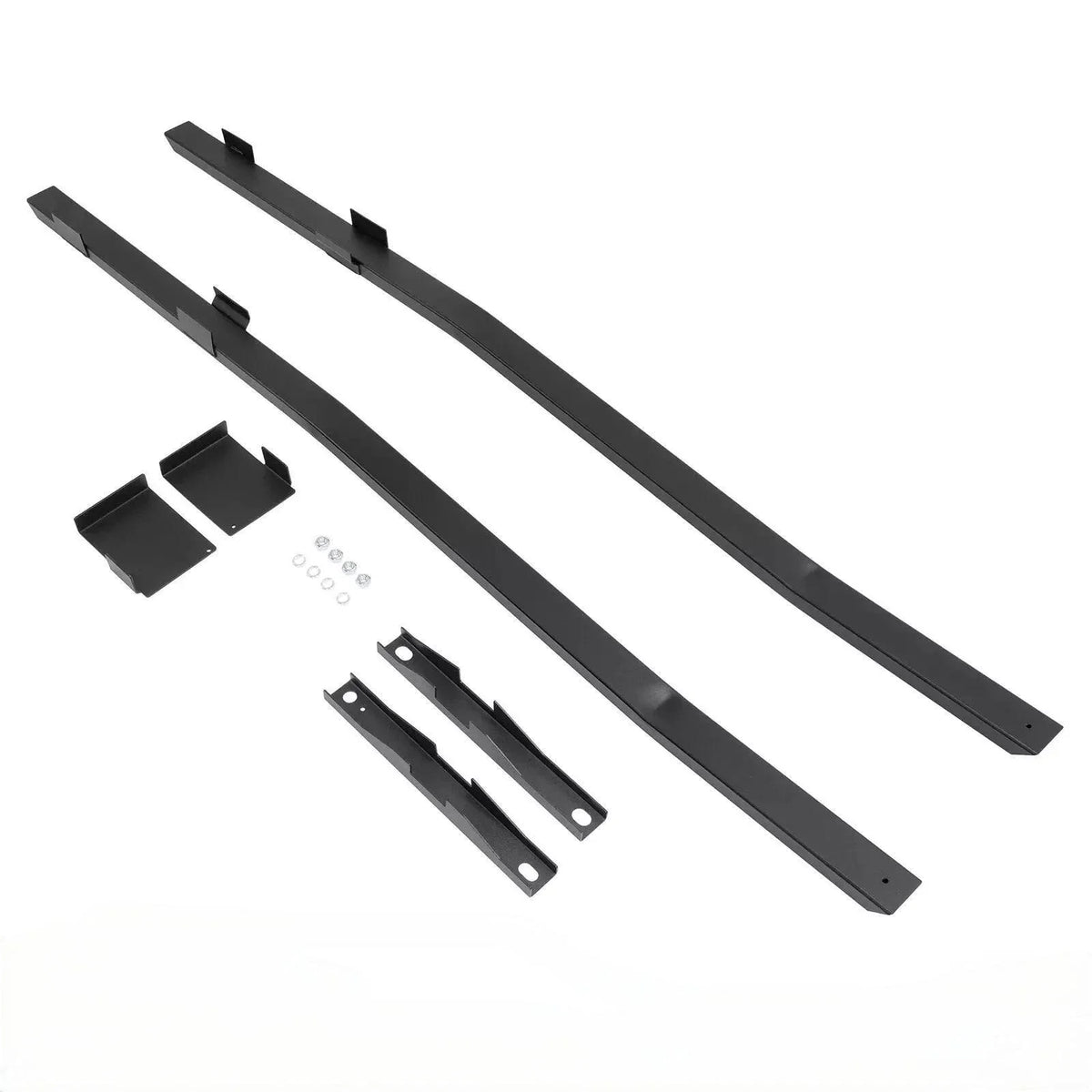 Full Length Black Subframe Connectors for Ford Mustang (1979–2004) #555-5245