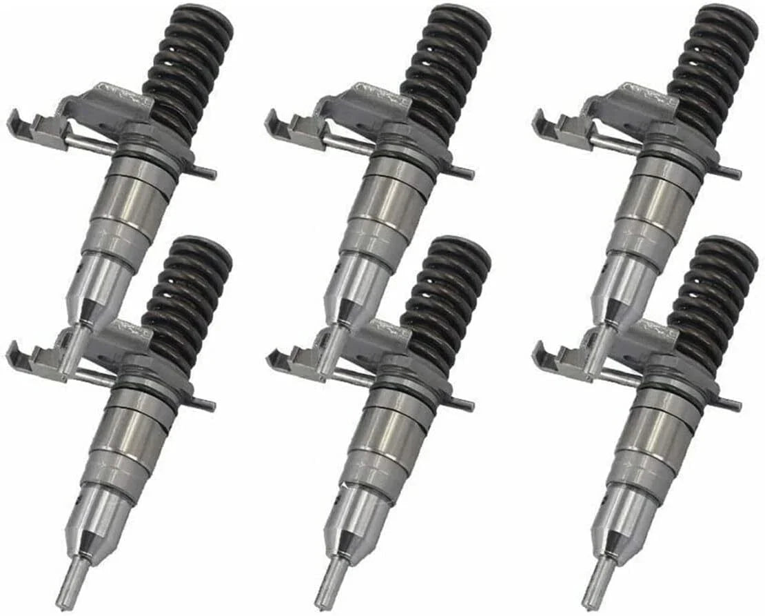 6X Fuel Injector 127-8222 107-1230 for Caterpillar 3114 3116 (1990–2005)