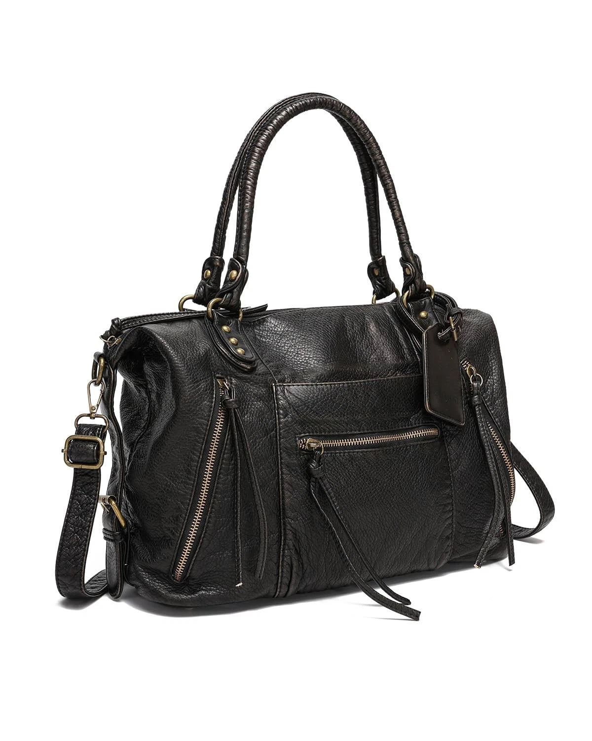 Vegan Leather City Tote for Universal Fit (15.5 x 5.1 x 11.8 inches)