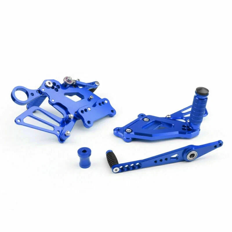 CNC Rear Sets Foot Pegs for BMW S1000RR (2015–2017) Blue T9