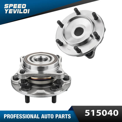 4WD Front Wheel Bearing and Hub Assembly for Toyota Tacoma (2005–2021)