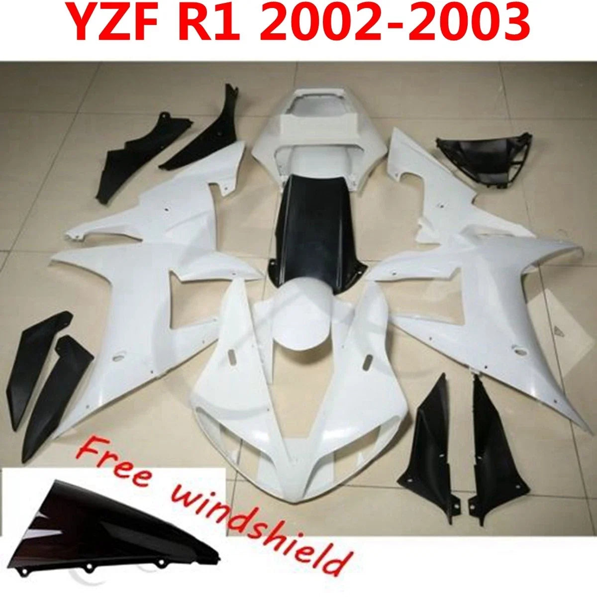 Unpainted Fairing Bodywork for Yamaha YZF R1 (1998–2019)