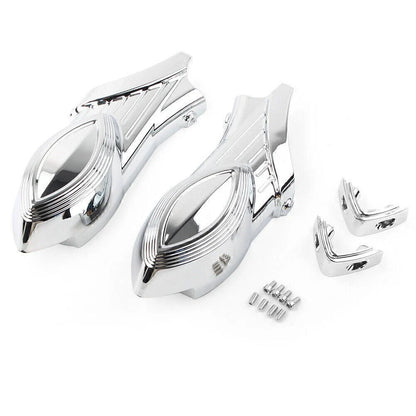 2pcs ABS Chrome Rear Swingarm Axle Bolt Covers for Indian Scout (2015–2016)