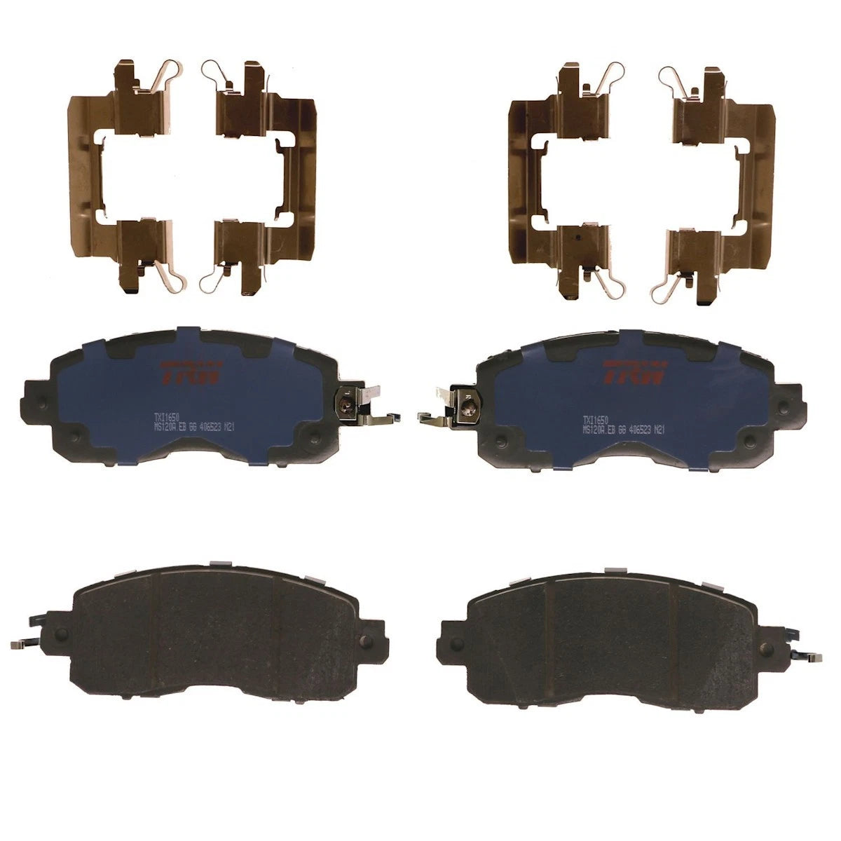 2X Brake Pad Set Front for Nissan LEAF (2014–2017) TXI1650, D10603TA0A
