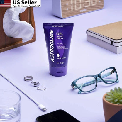 4X Astroglide Personal Lubricant Gel 4-Ounce Tubes