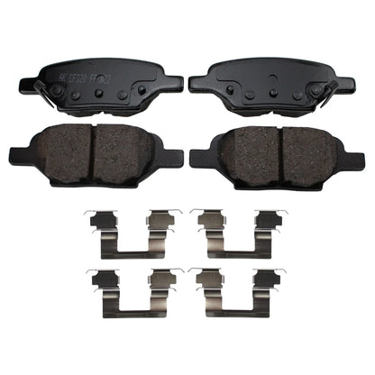 Rear ProAct Disc Brake Pads for Chevy Malibu HHR Pontiac G6 Saturn Sky (2004–2009)