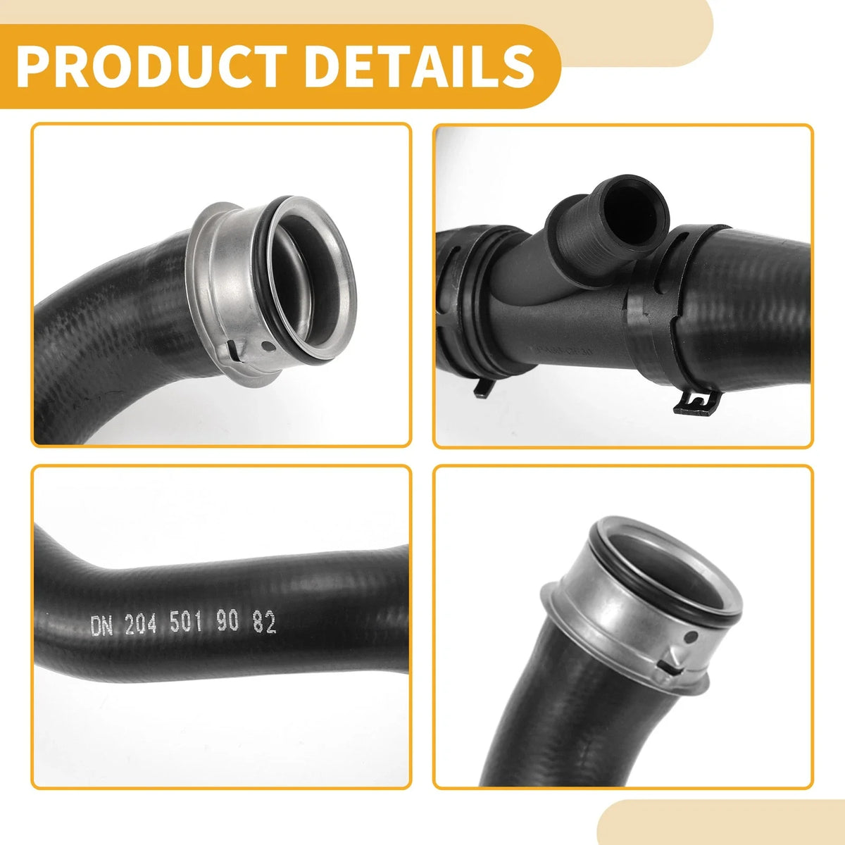 Radiator Hose for Mercedes-Benz C350, GLK350 (2010–2015)