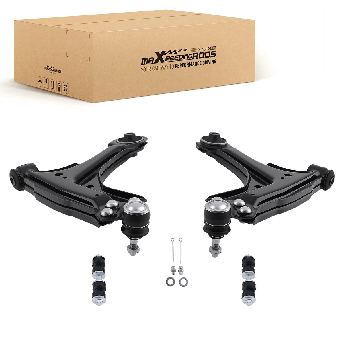 4X Front Lower Control Arm Sway Bar Links for Pontiac Grand Am (1999–2005)