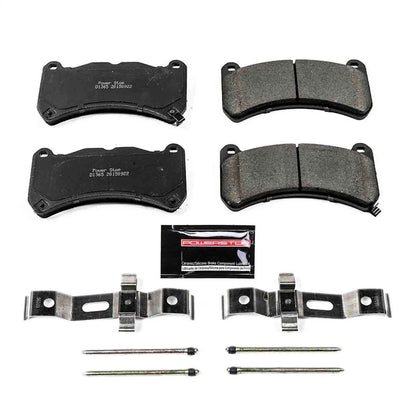 2X Z23-1365 Brake Pad Set for Subaru WRX STI (2008–2020)