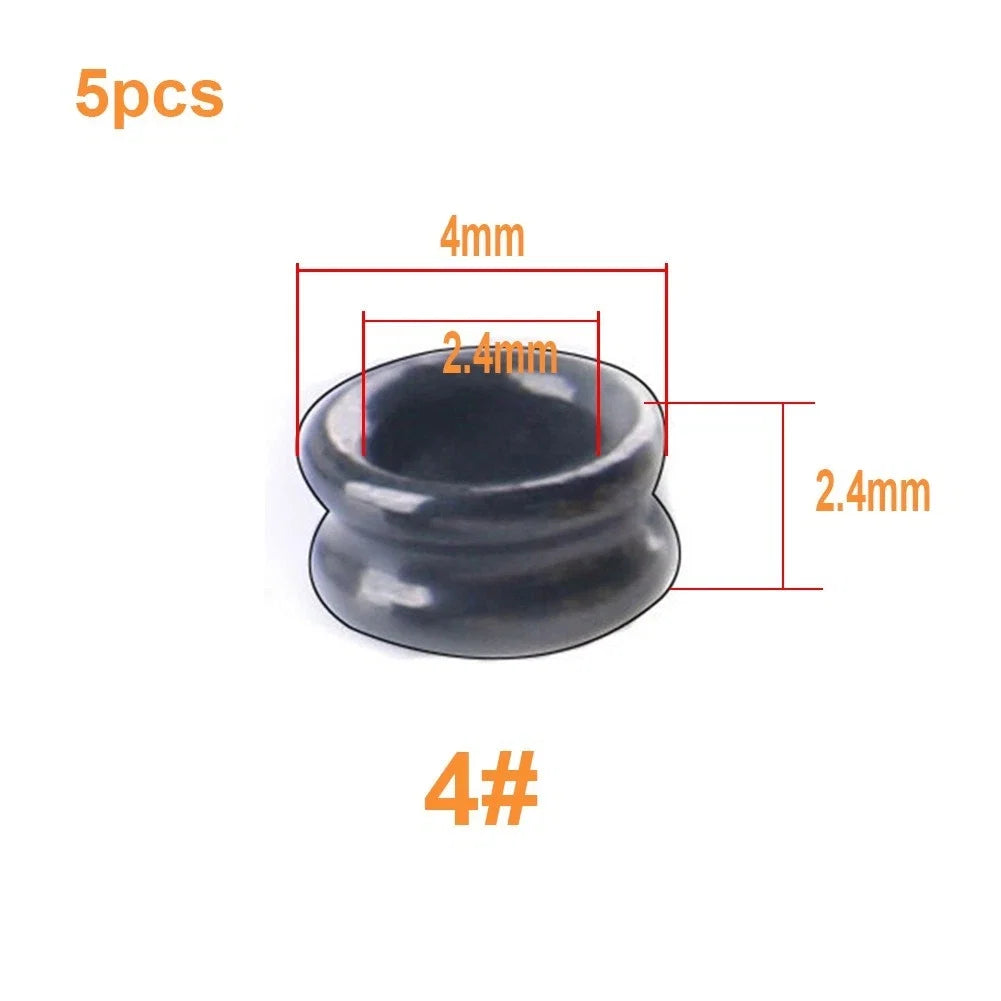 Fishing Rod Guides Ring Set of 5 for Rod Repair (3/4/5/6)