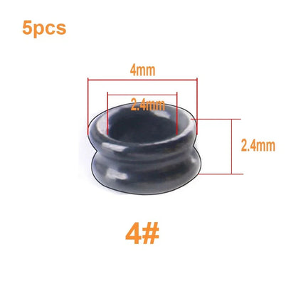 Fishing Rod Guides Ring Set of 5 for Rod Repair (3/4/5/6)