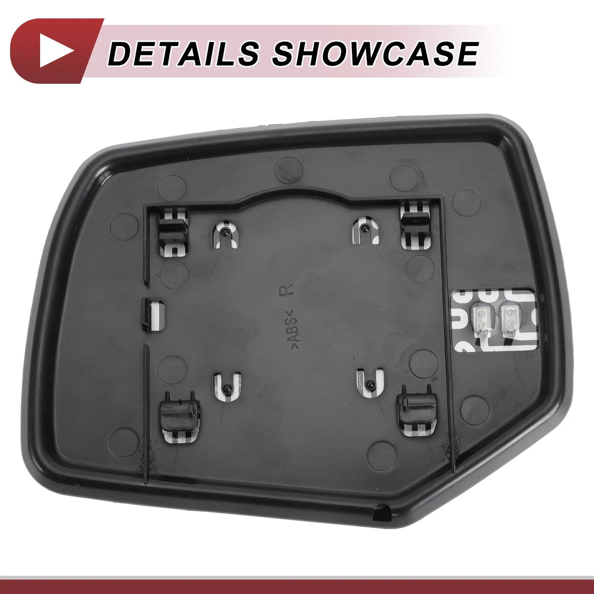 Heated Right Passenger Side Mirror Glass for Ford Escape (2008–2012)