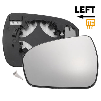 Left Side Heated Convex Mirror Glass for Ford Mondeo (2014–2022)