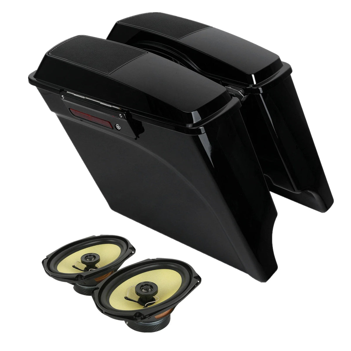 5" Stretched Saddlebag w/ 6X9" Speakers for Harley CVO Electra Glide (1993–2013)