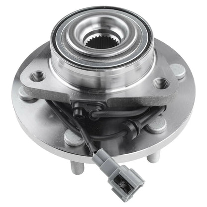 Set of 2 Front Wheel Hub & Bearing Assembly for Infiniti QX56 (2008–2010)