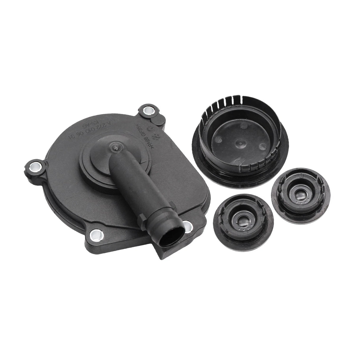 4Pcs Crankcase Breather Valve for Benz C300 (2008–2012) 2720100631, 0009985690