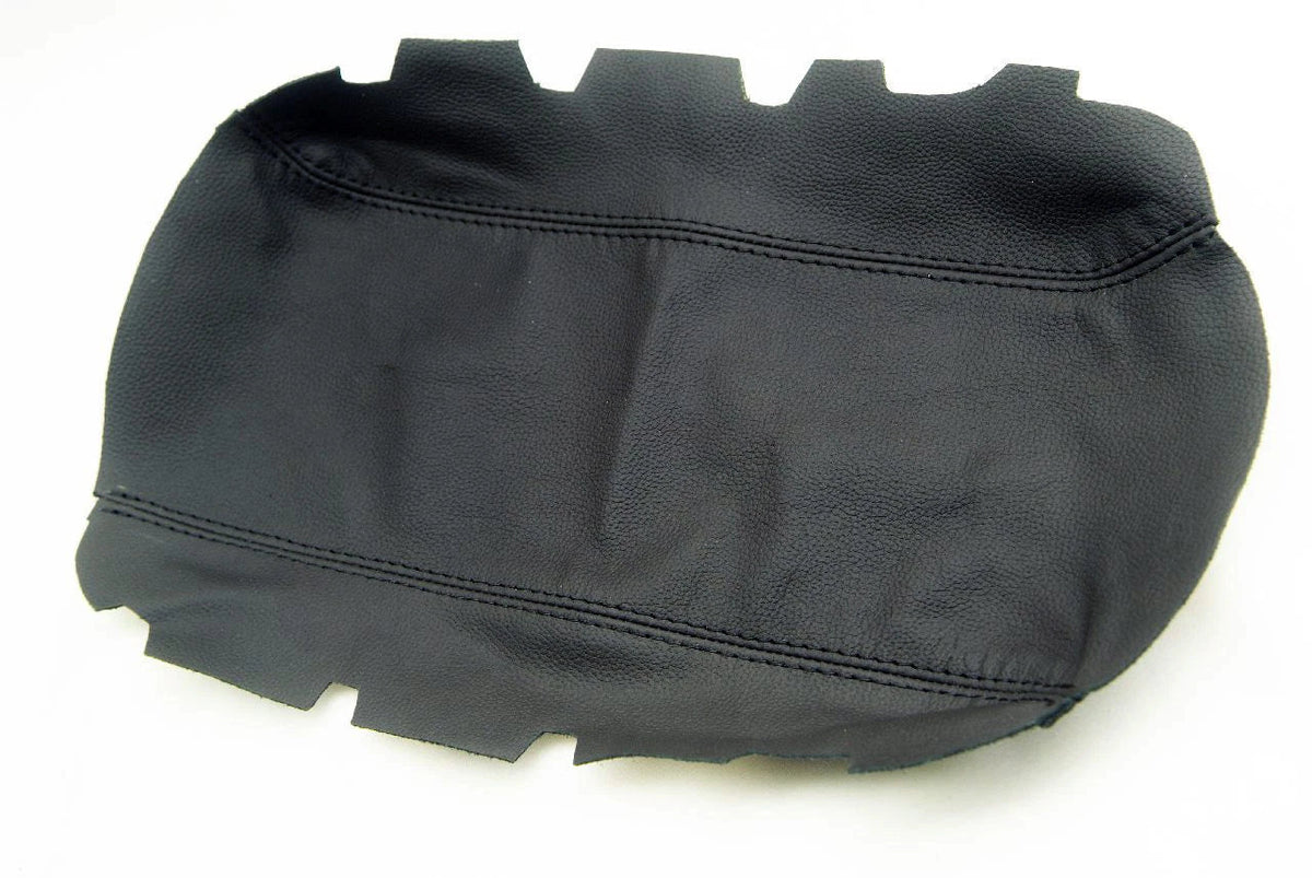Leather Center Console Armrest Cover for Nissan 300ZX (1990–1996) Black
