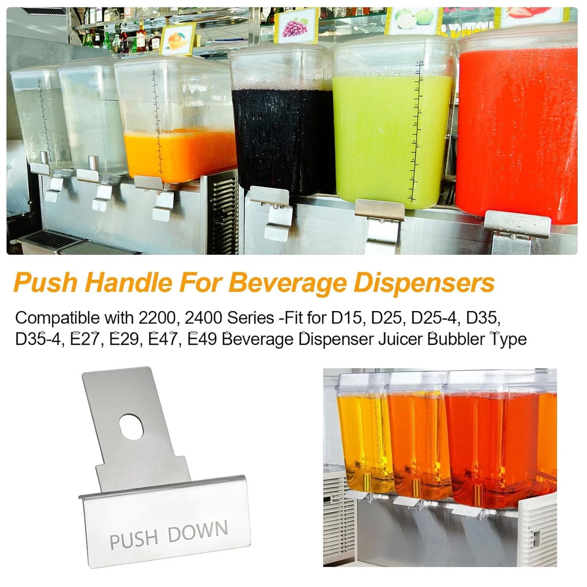 Dispenser Valve Handle for Crathco Beverage Dispenser